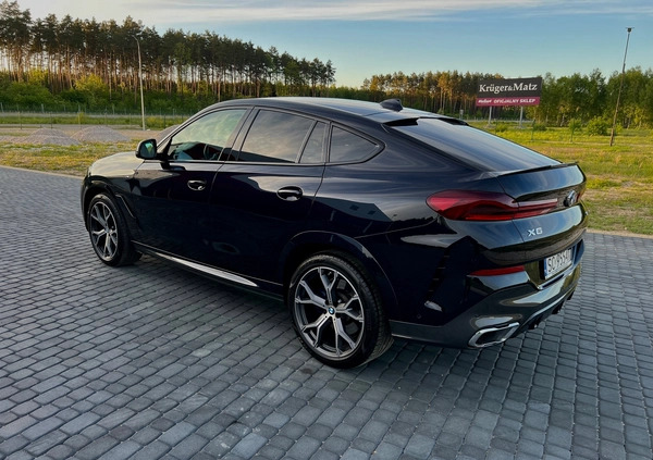 BMW X6 cena 273900 przebieg: 131000, rok produkcji 2020 z Warszawa małe 326